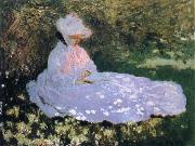 The Reader, Claude Monet